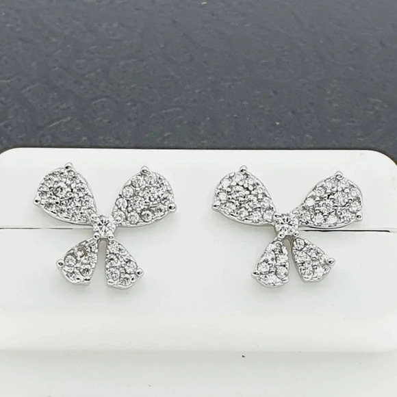 925 sterling silver luxury CZ earrings for women/girls, Best RJUS2141 - Picture 1 of 11